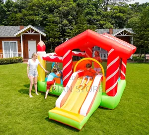 Inflatable Jumping Castle With Slide and Climbing