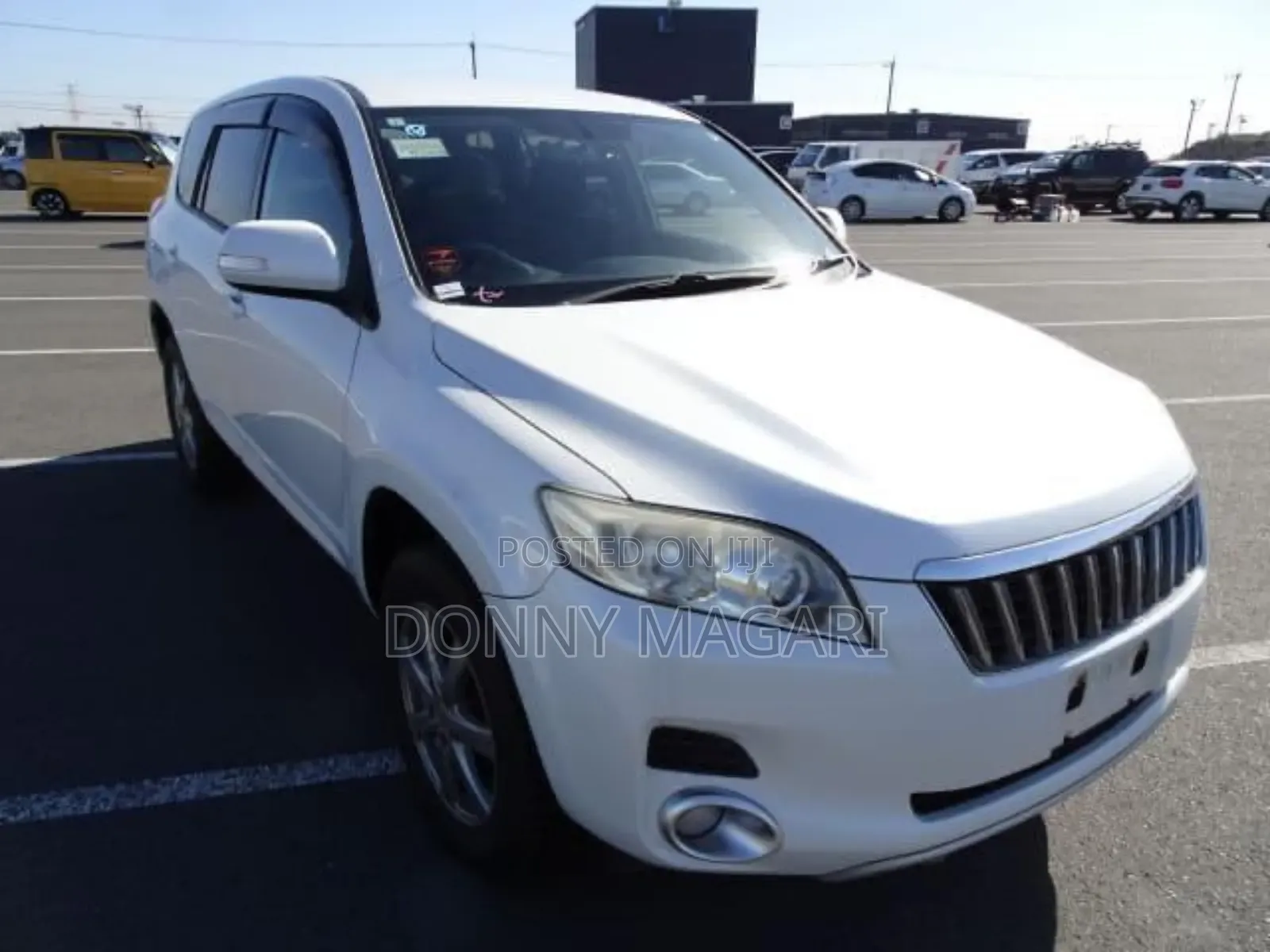 Toyota Vanguard 2009 White