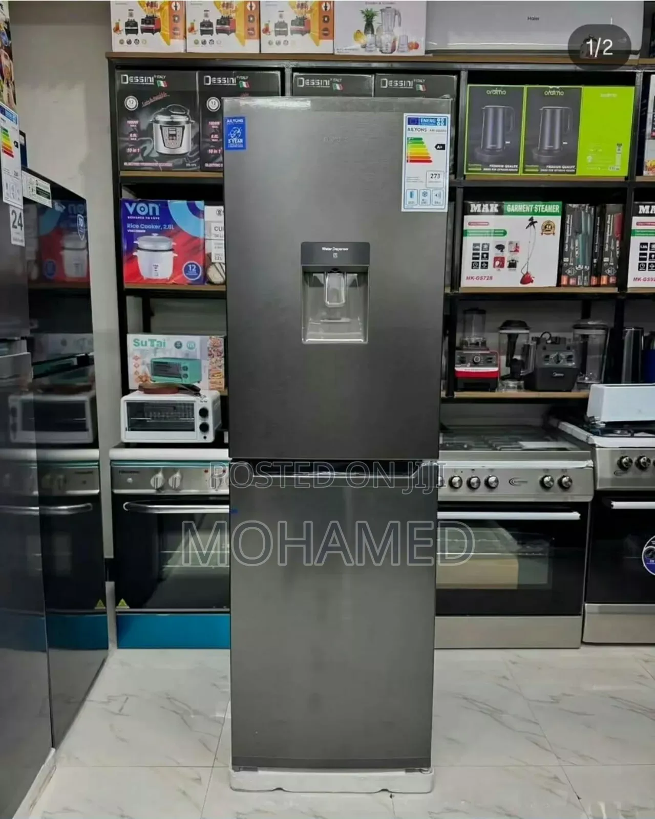 Ailyons Double Door Fridge Model Arf 262s-Wd