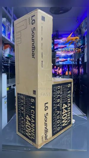 Lg Soundbar 440w 5.1 Channel Soundbar