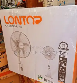 Rechargebleb Standing Fan