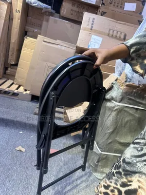 Black Folding Portable Toilet Seat With Backrest