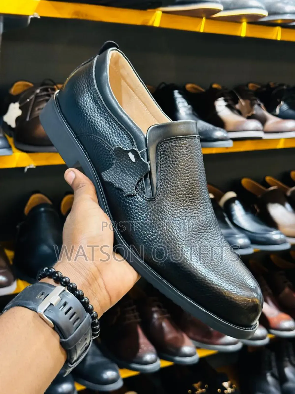 Smartly Classic Shoes Za Ngozi or Leather