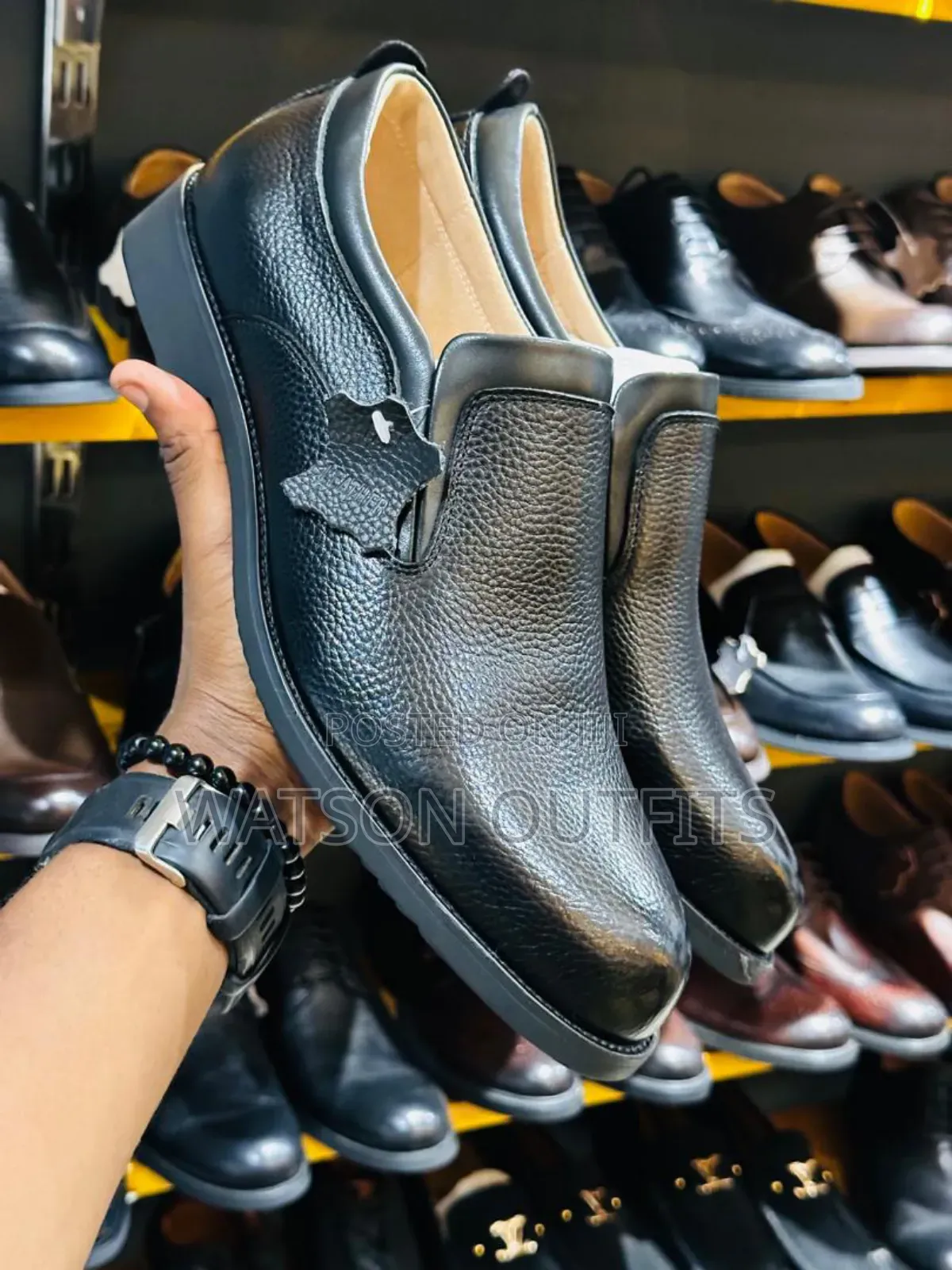 Smartly Classic Shoes Za Ngozi or Leather