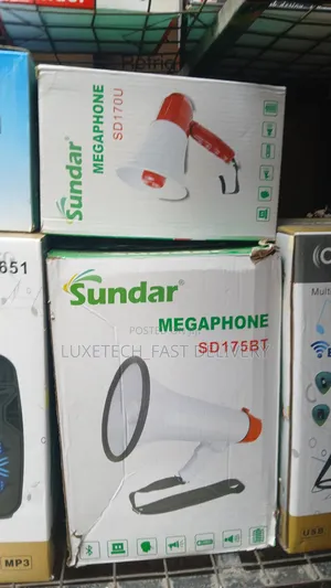 Sundar Megaphone With Rechargeable Battery