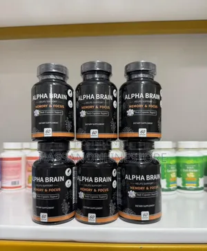 Alpha Brain Memory Focus Capsules 60