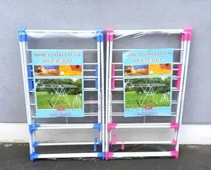 Indoor Clothes Drying Rack With 14-35m Washing Lines Airer