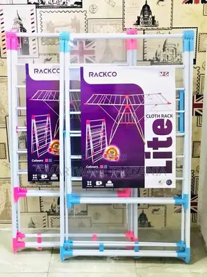Foldable and Adjustable Stainless Steel Clothes Drying Rack