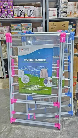 Height Adjustable Clothes Airer, Drying Rack Laundry Stand