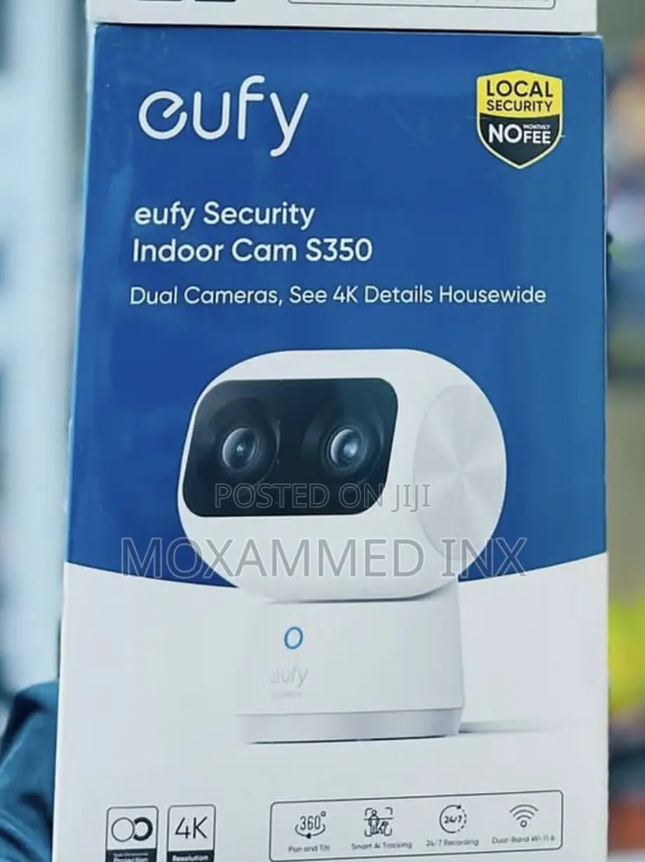 Eufy Security Indoor Cam S350 Dual Cameras, Housewide