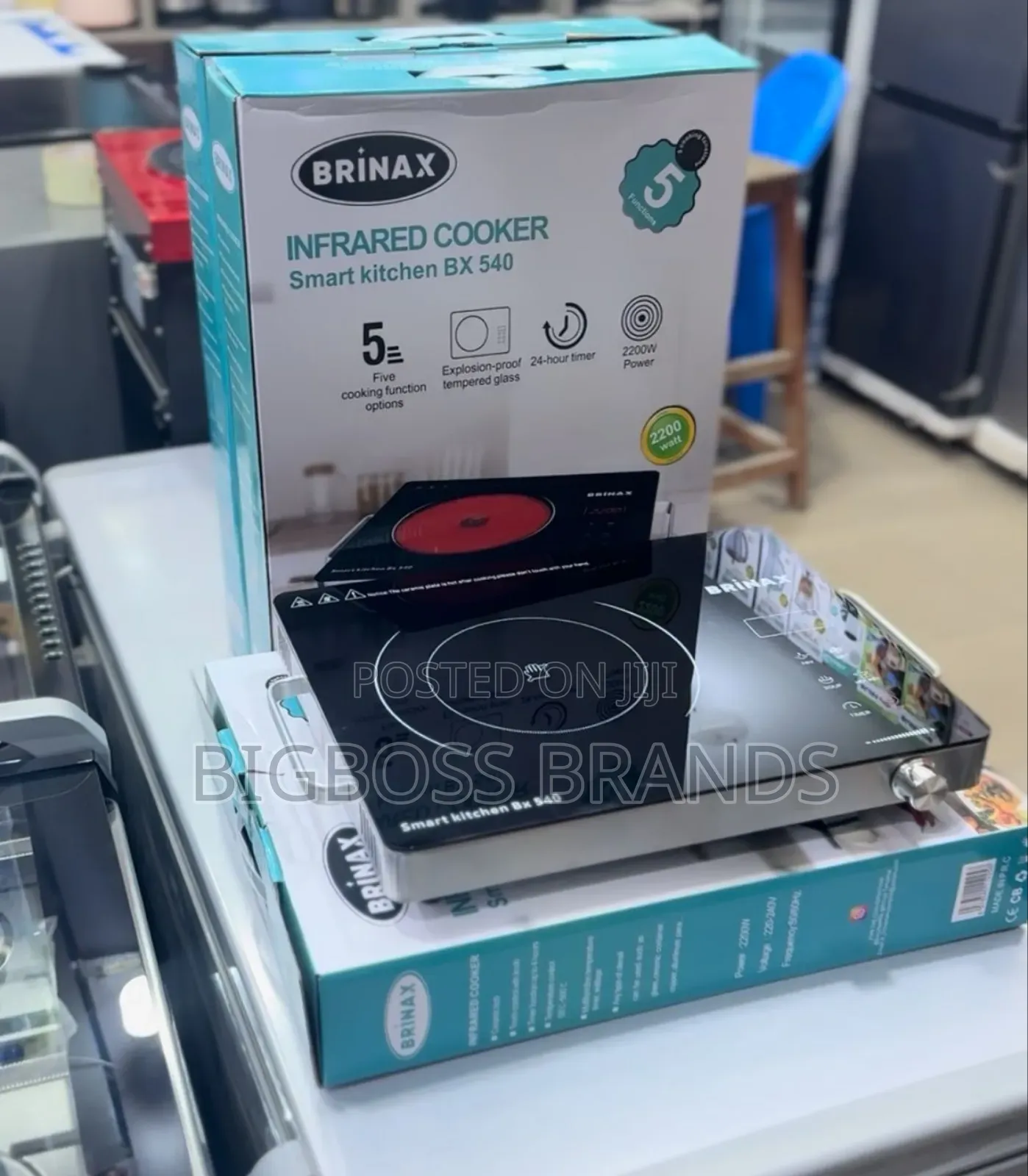Brinax Infared Cooker Single Plate