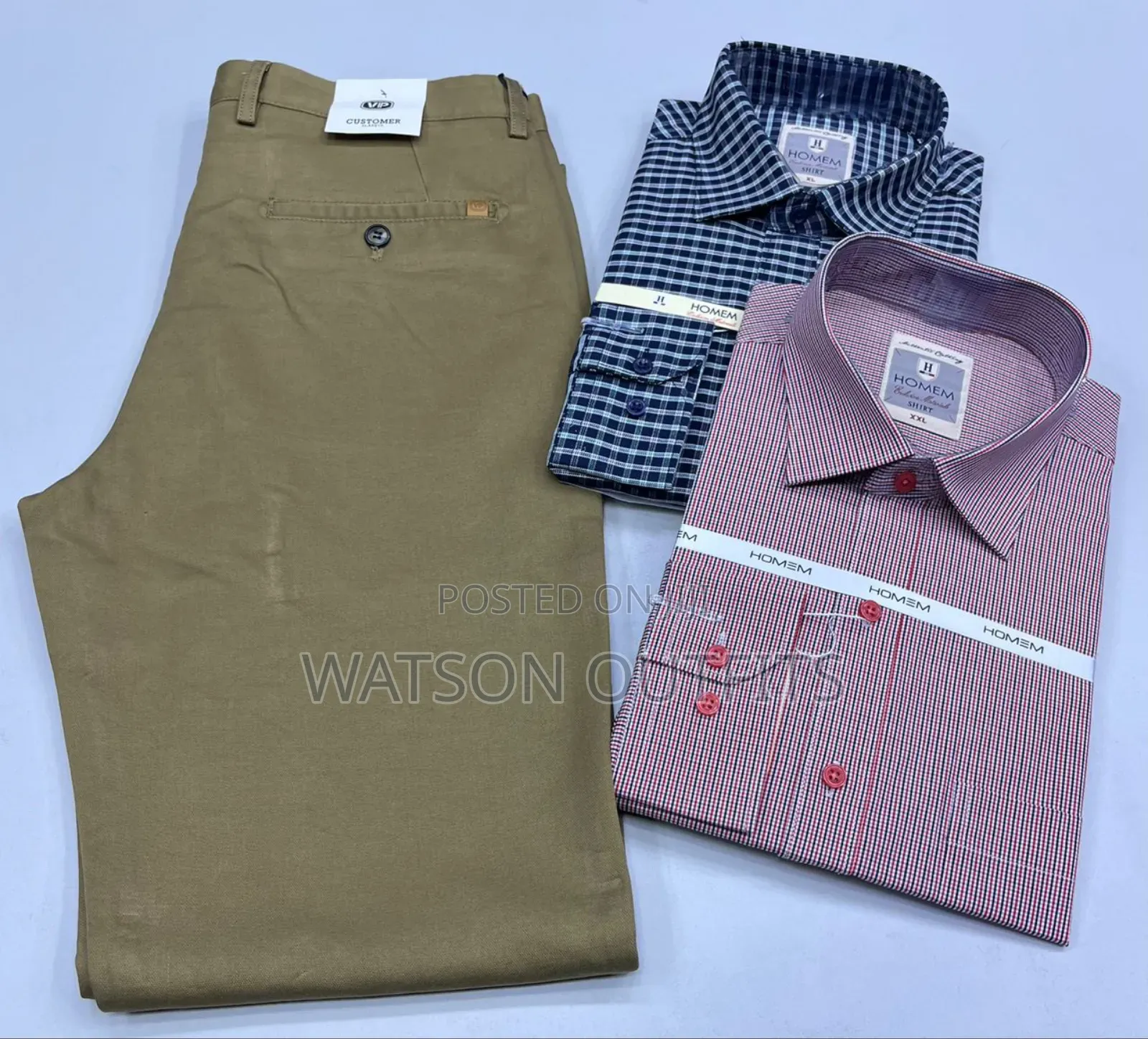 Clothing Set of Hard Materials Pants Cadets and Shirts