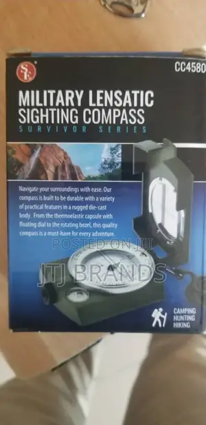 Military Lensatic Sighting Compass