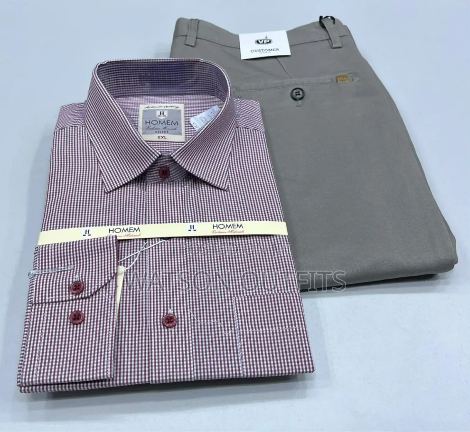 Clothing Set of Hard Materials Pants Cadets and Shirts