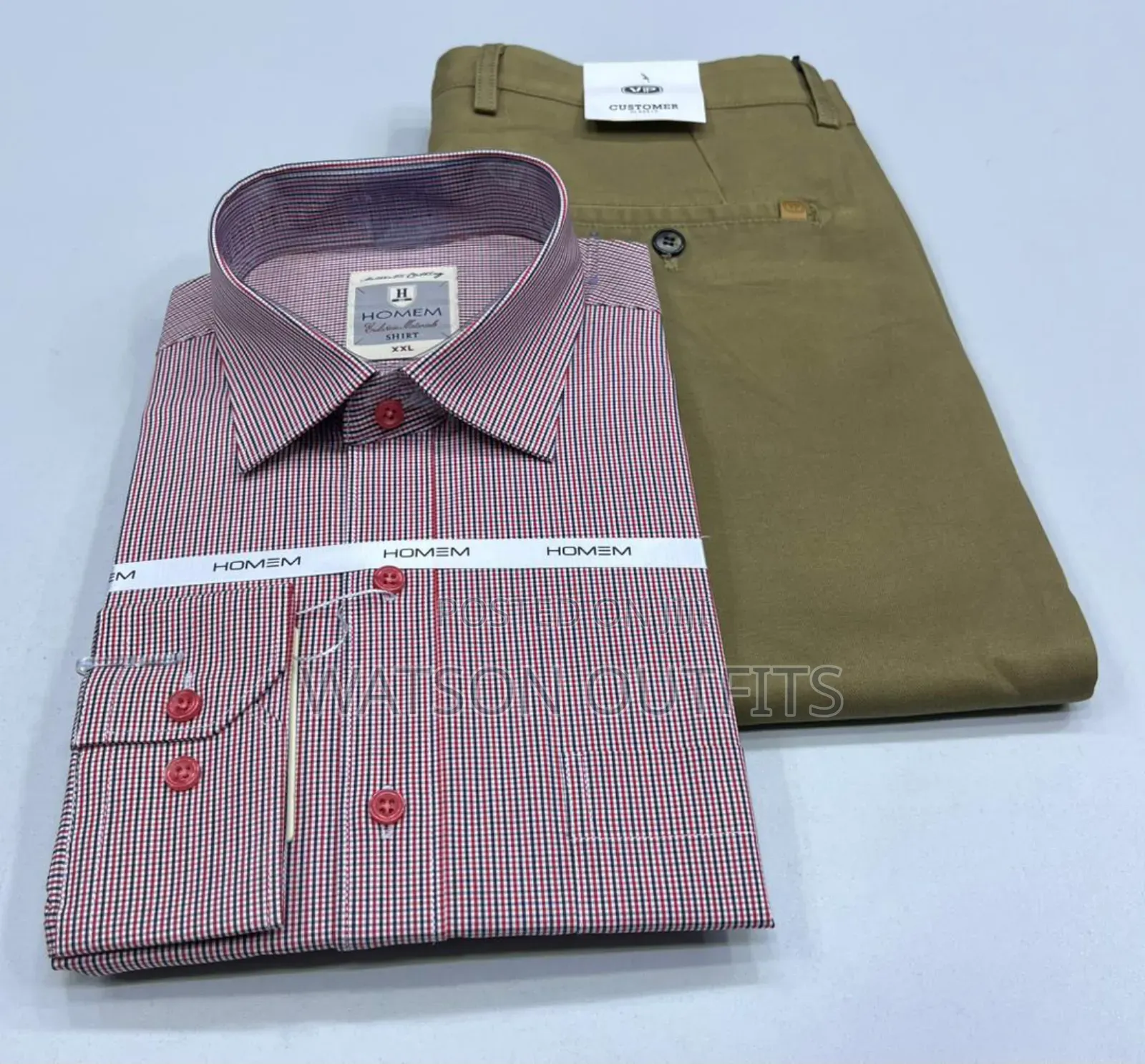 Clothing Set of Hard Materials Pants Cadets and Shirts
