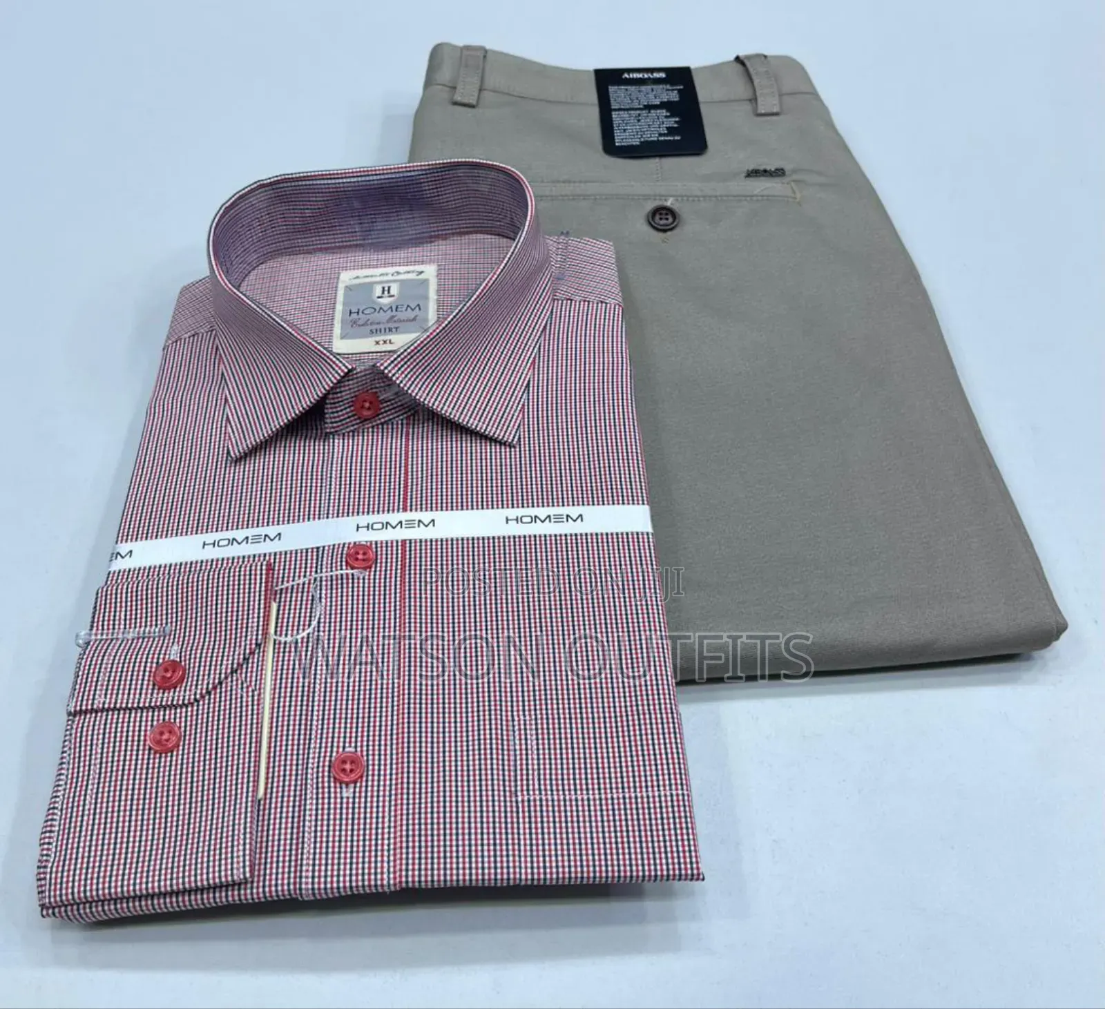 Clothing Set of Hard Materials Pants Cadets and Shirts