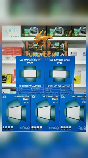 Rechargeable Led Camera Light E900 for Photography and Video