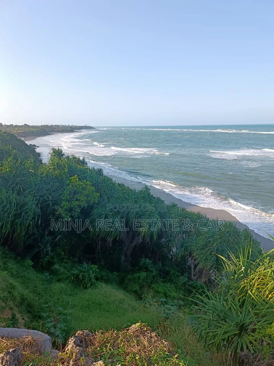 Cliff Beach Plot for Sale Kimbiji
