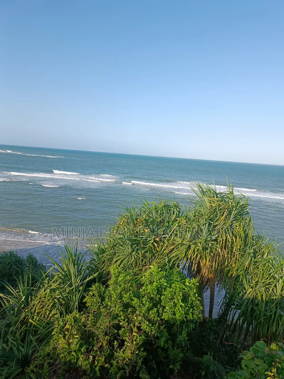 Cliff Beach Plot for Sale Kimbiji