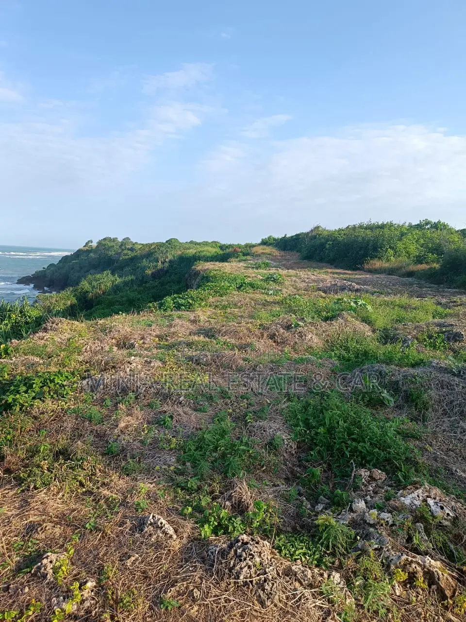 Cliff Beach Plot for Sale Kimbiji