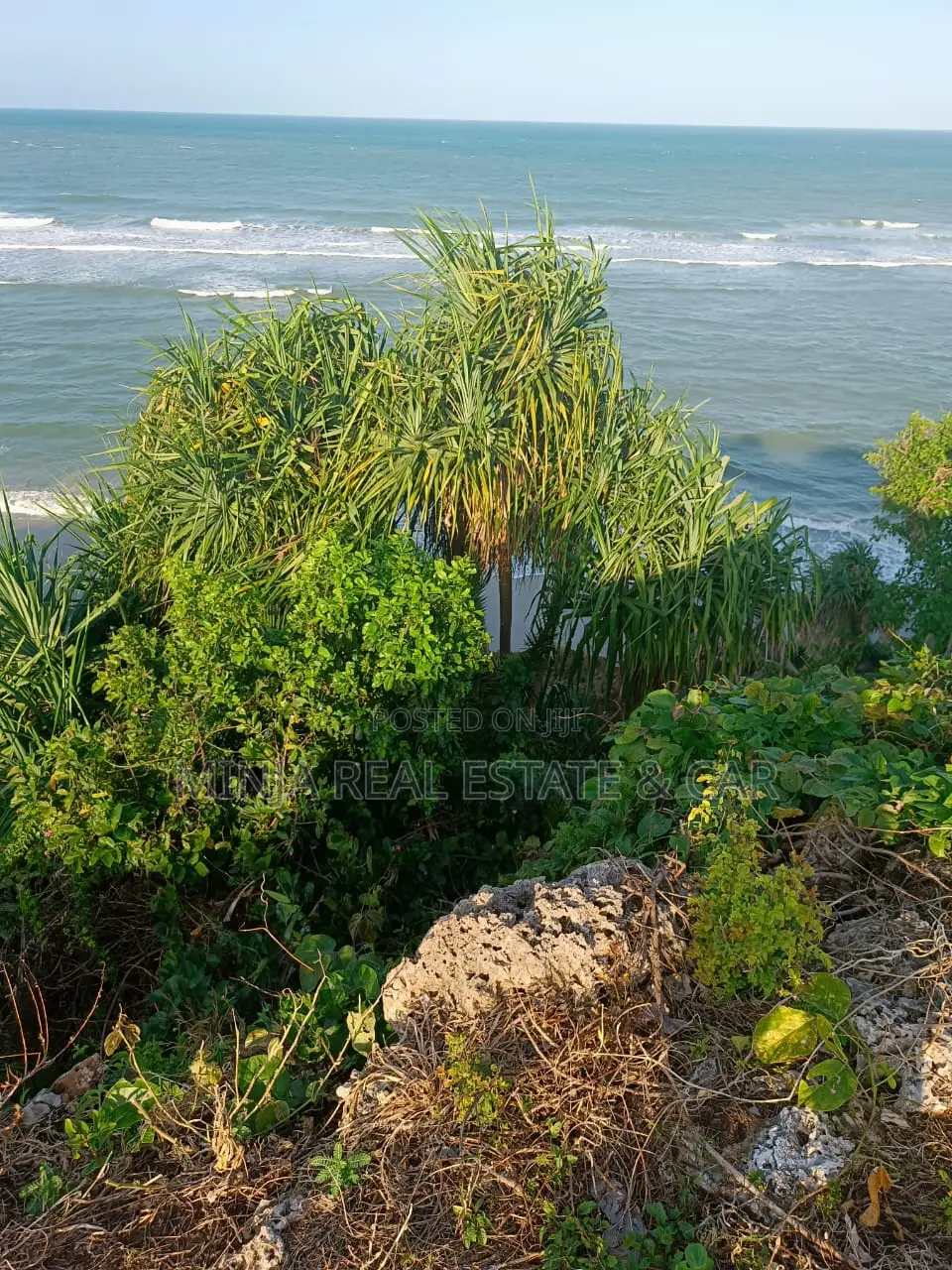 Cliff Beach Plot for Sale Kimbiji