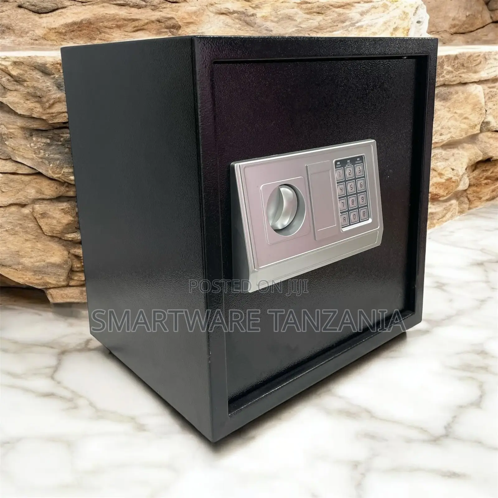 Digital Cash Safe Box Height 40 Width 35 Cm Black