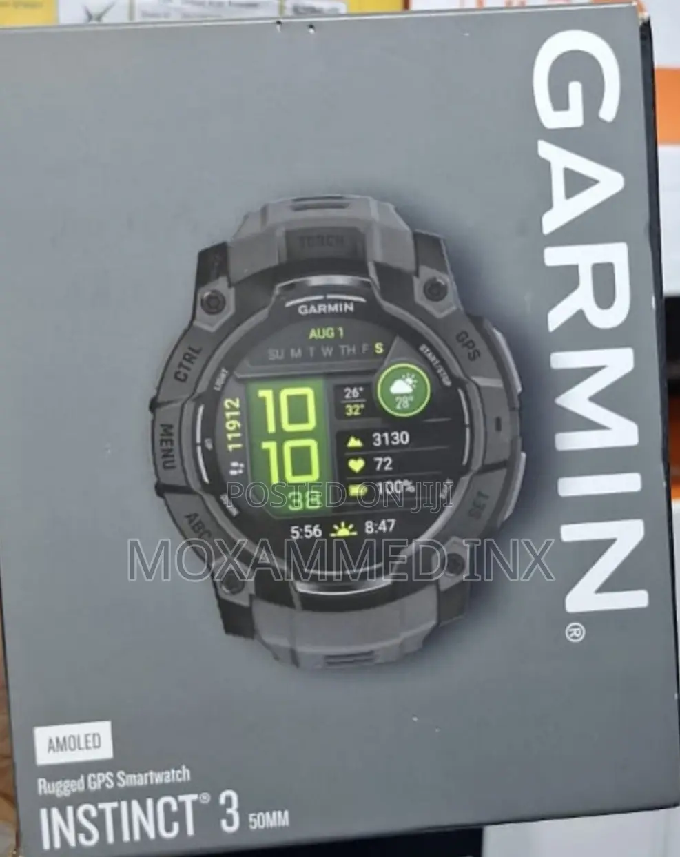 Garmin Amoled Instinct 3 50mm