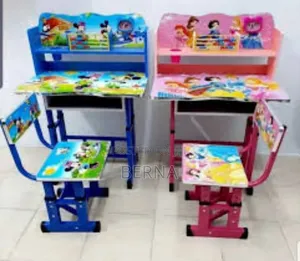Kid Table+Chair / Baby Learning Desk/Meza Watoto