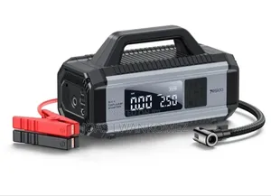 5 in 1(Jump Starter,Tyre Inflator,Power Bank,Emergency Lght)