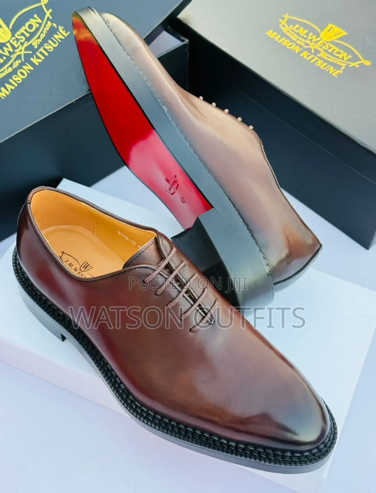 J.M Weston Men's Leather Shoes