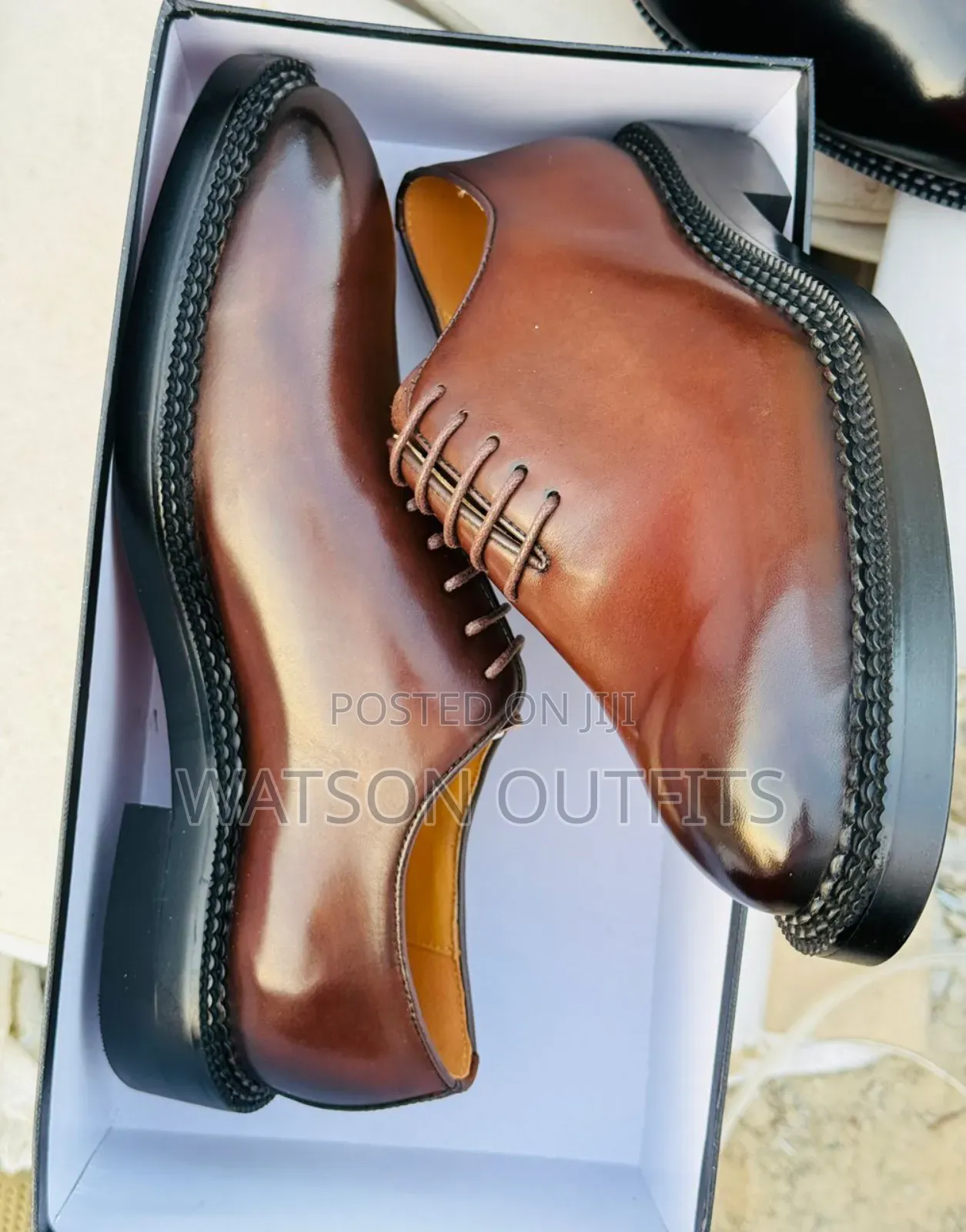 J.M Weston Men's Leather Shoes