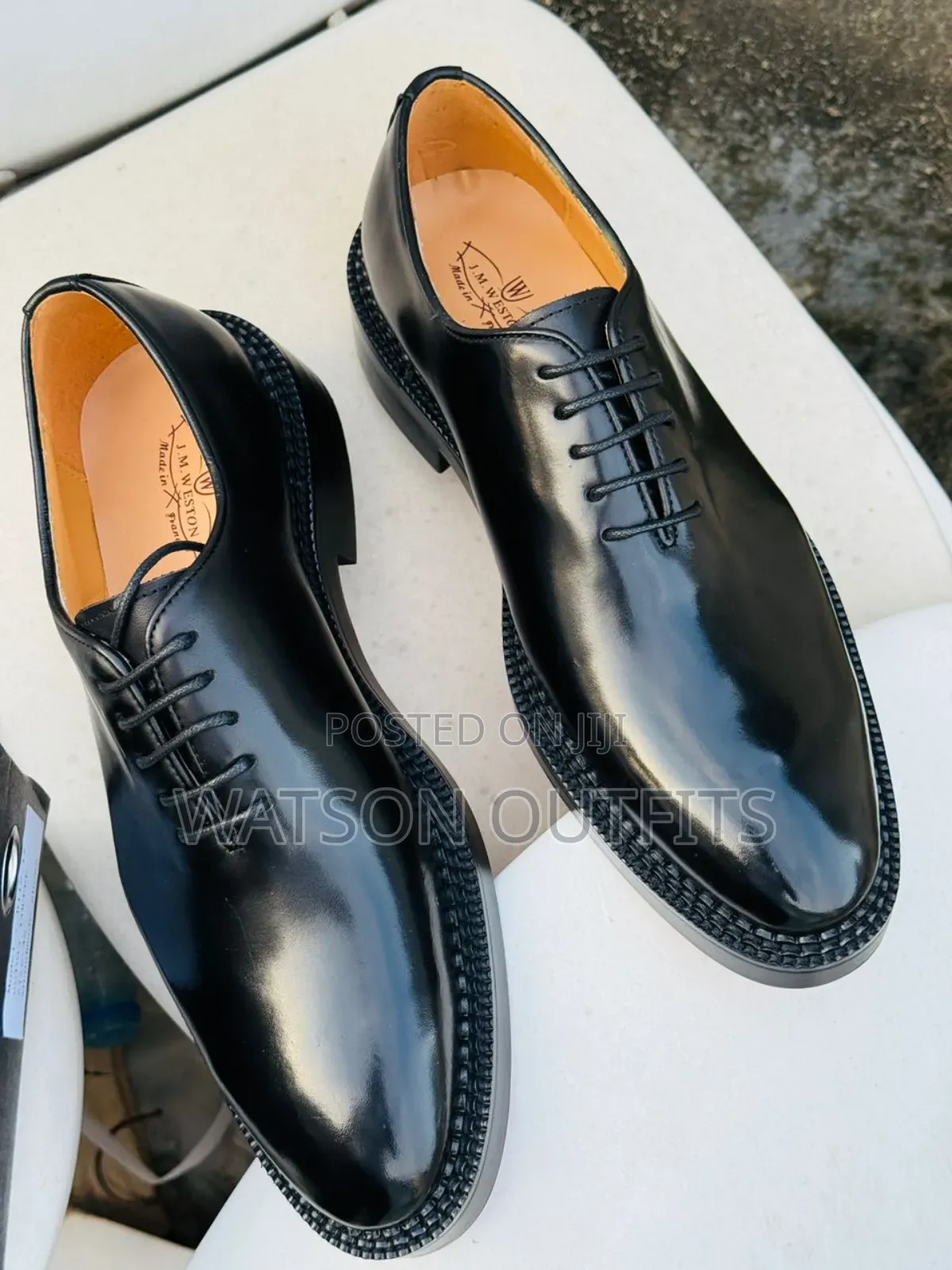 J.M Weston Men's Leather Shoes