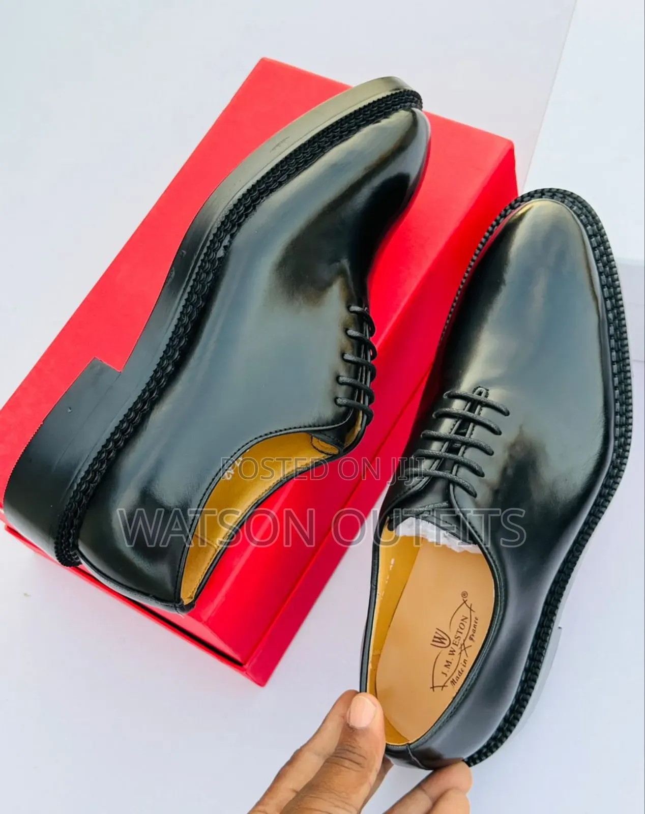 J.M Weston Men's Leather Shoes