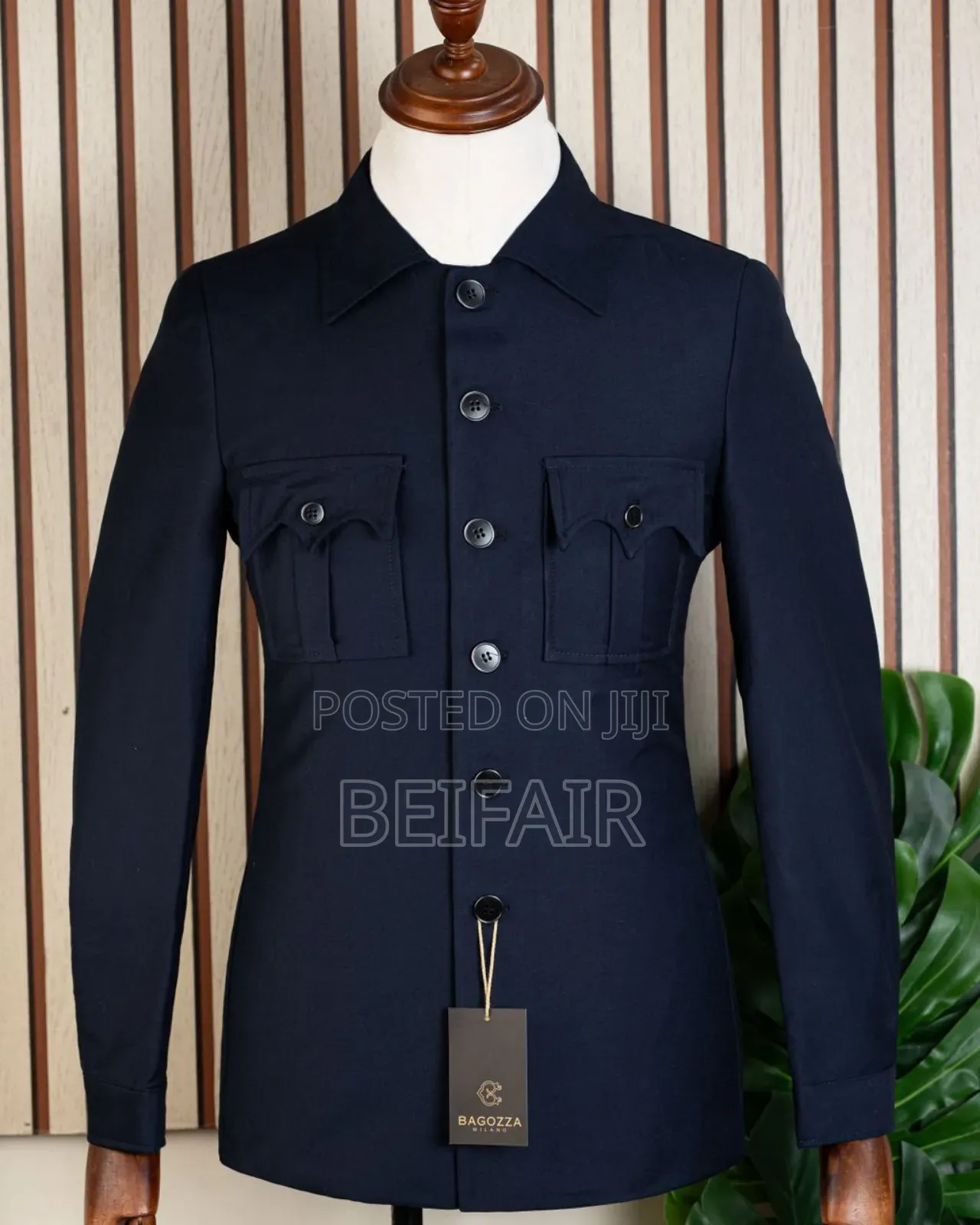 Smat Dark Blue Kaunda for Elegant Men