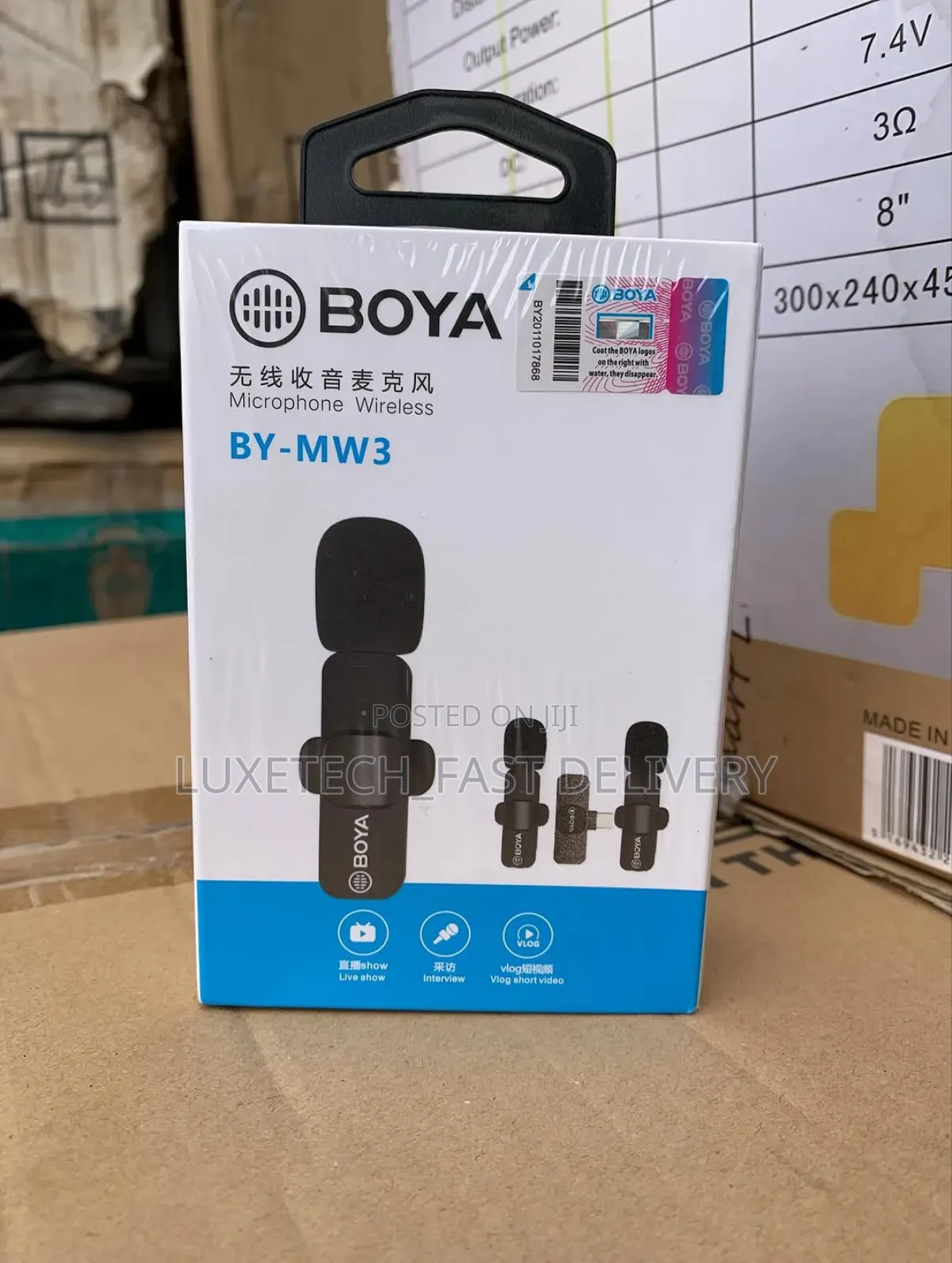 Boya Wireless Microphone Double