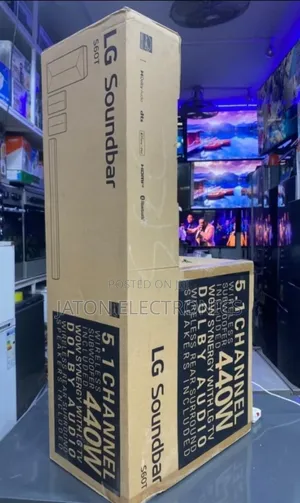 Lg Soundbar 440w New 5.1 Chanel