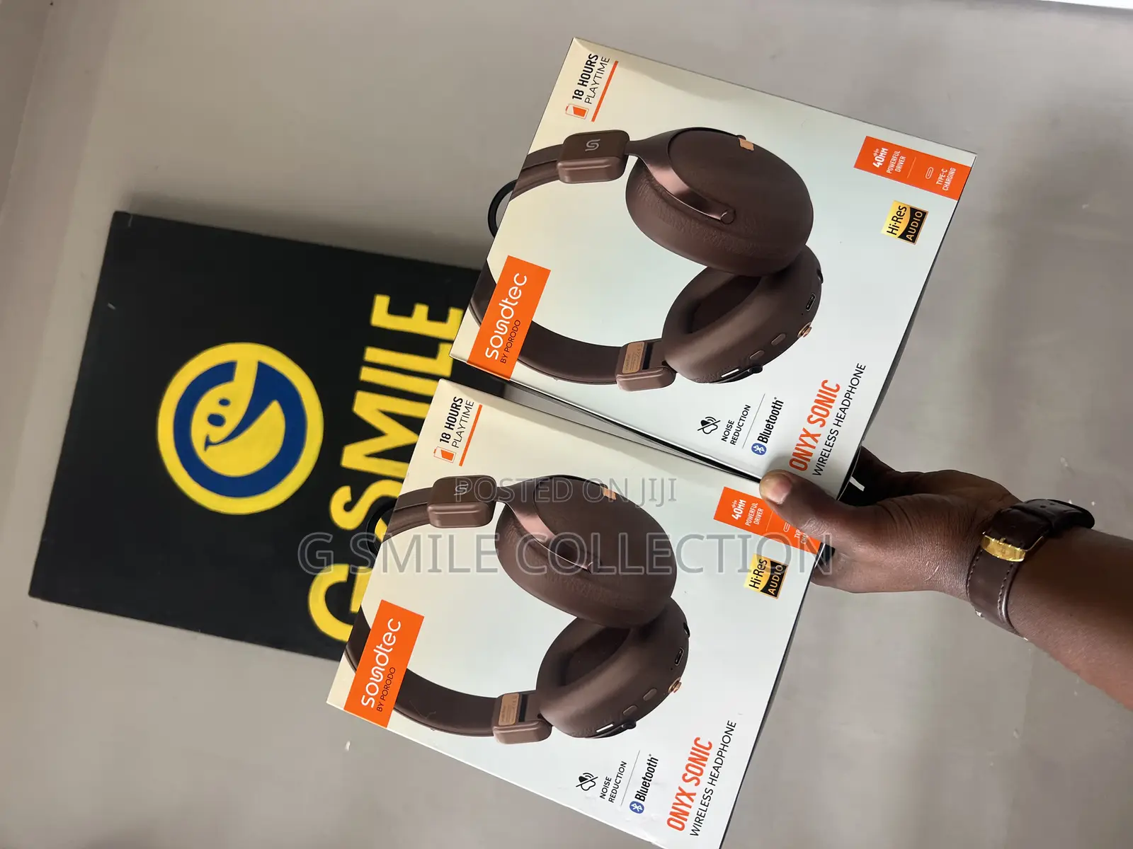 Porodo Soundtec Onyx Sonic Wireless Headphone