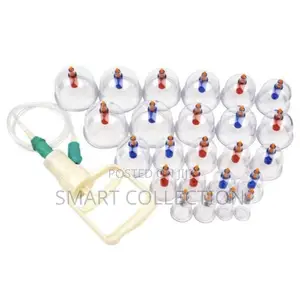 Traditional Hijama (Cupping Set) With Pump 24pcs