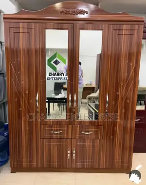 Wardrobe 4doors Kabati La Nguo Lenye Milango Minne