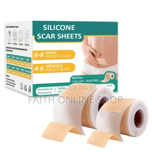 Silicone Scar Sheets Size:* 1.6" X 120" (4cm X 3m)