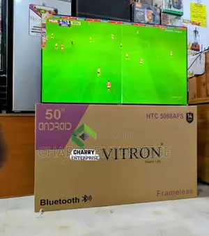 Offer Vitron Smart Frameless Tv 50 Inch With Bluetooth