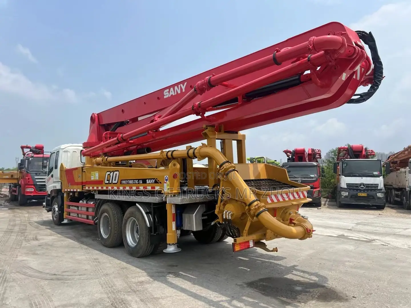 Used Concrete Pump Truck