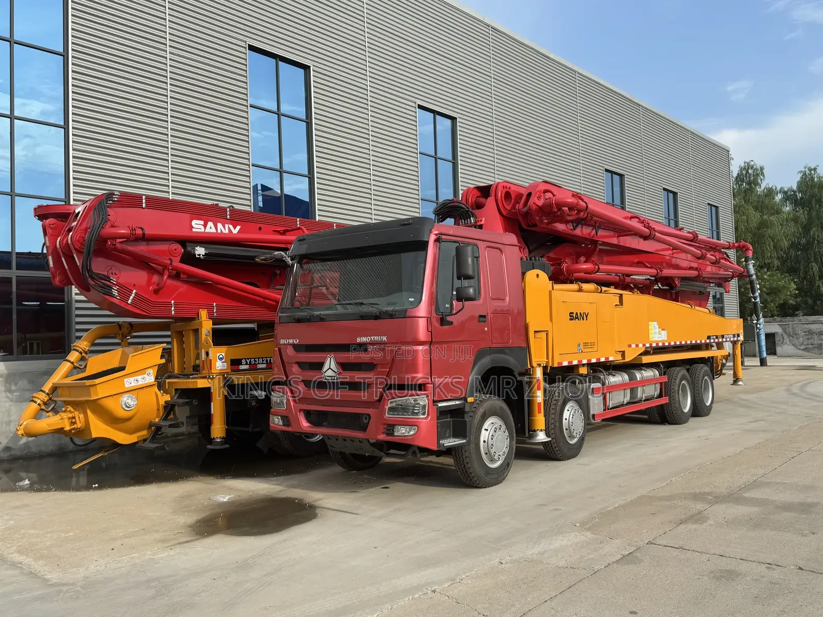 Used Concrete Pump Truck