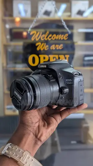 Canon 550d With Lens 18-55mm
