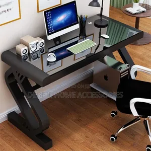 Home Office Desk Top Glass