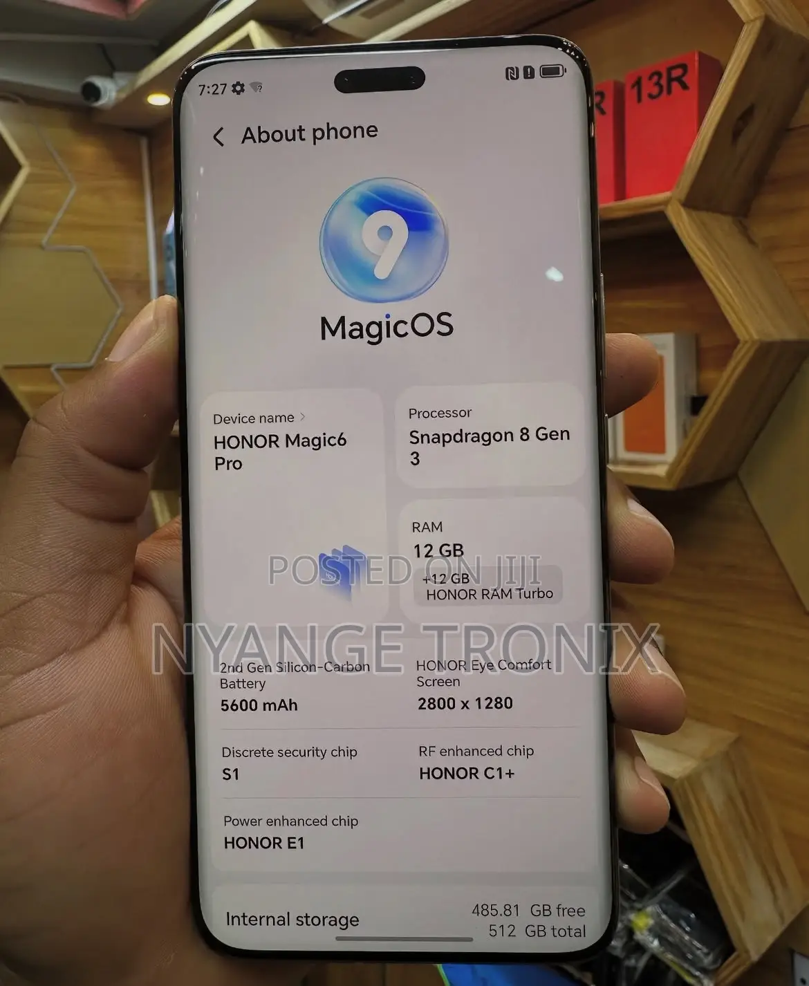 Honor Magic6 Pro 512 GB Black