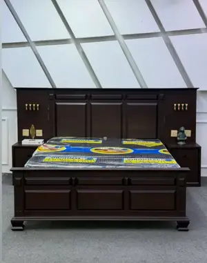 Luxury Quality Woodbed With Two Bedsides