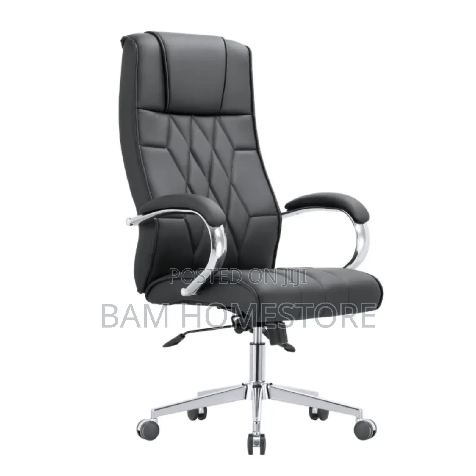 Ergonomic Pu Leather Swivel Chair
