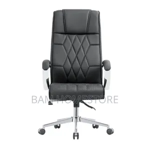 Ergonomic Pu Leather Swivel Chair