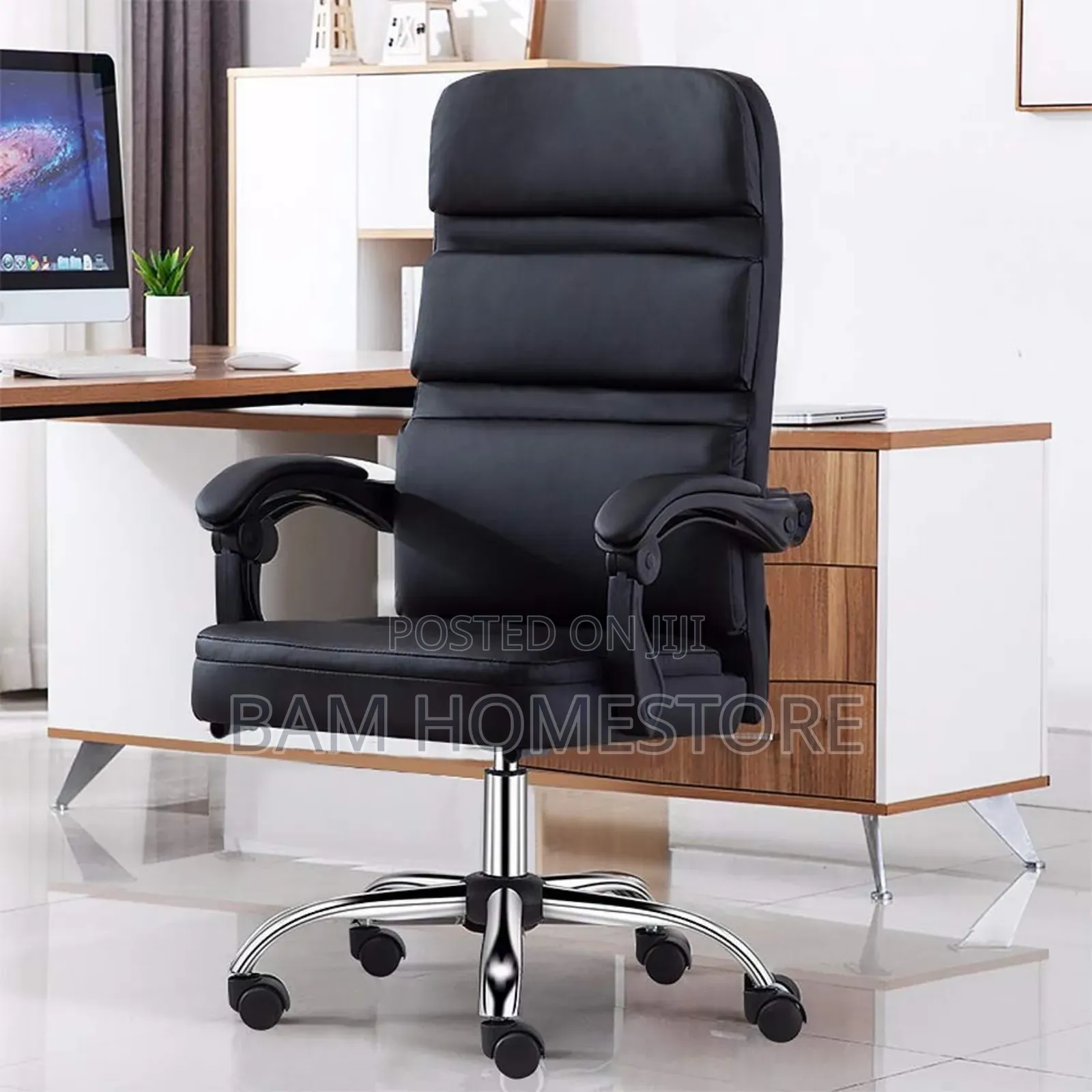 Classic Pu Leather+Mesh Executive Chair